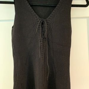 WOW Couture Ribbed Stretch Tank Top